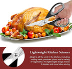 Kitchen Gadgets Utensils Set for Home, iBayam 8.5" Kitchen Scissors - Image 5