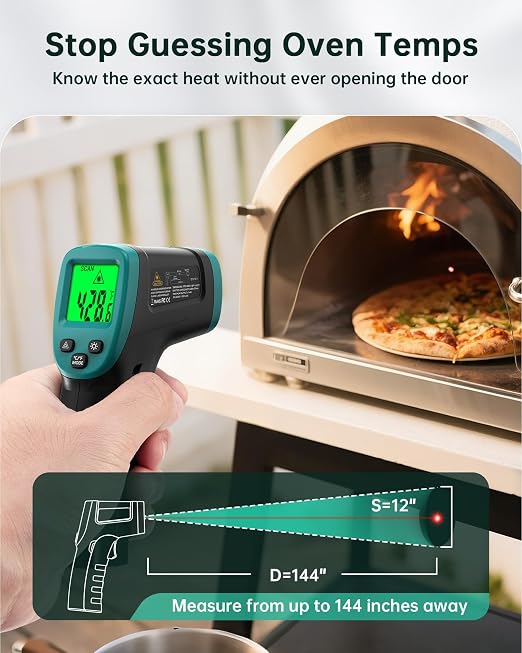 ERICKHILL ROOKCORE Infrared Thermometer -50℃~600℃ Adjustable Emissivity - Image 6