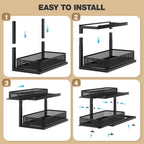2-Pack 18.5 IN Depth Under Sink Organizer - Image 6