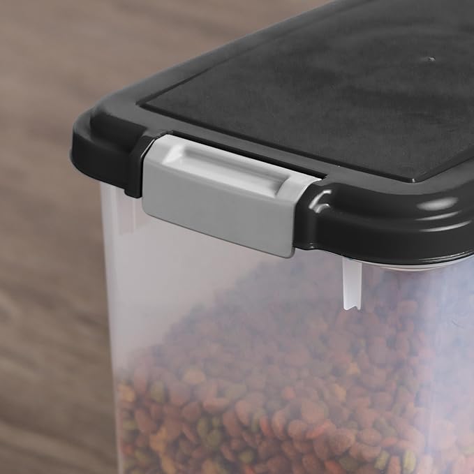 IRIS USA Airtight Dog Food Storage Container, Attachable Wheels, - Image 7