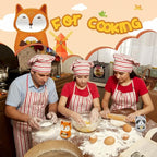 Amylove 4 Pieces Cute Kitchen Timer Animal Mechanical Manual Fox Raccoon Bear - Image 4