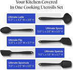 GIR: Get It Right 5-Piece Silicone Ultimate Kitchen Utensils Set - Image 3