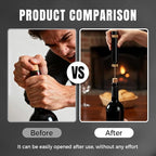 2pcs Arropop Wine Opener, Travel Portable Pocket Air Pressure Pump Bottle Open - Image 3