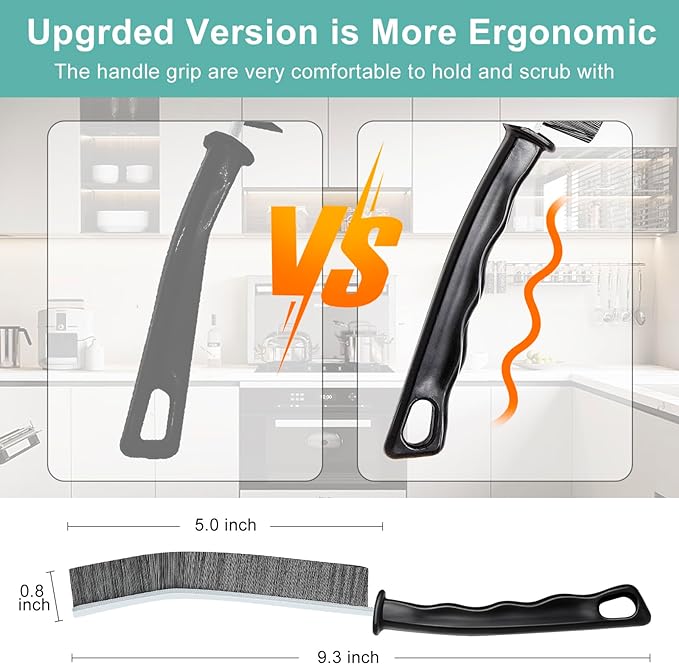 Crevice Cleaning Brush，Hard-Bristled Grout Brush，2026 New Multifunctional Gap - Image 6