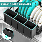 MERRYBOX Dish Racks for Kitchen Counter, 2025 Upgrade Large Sink Dish Drying - Image 5
