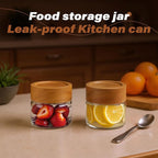 6-Pack 4 fl oz Stackable Airtight Glass Jars – Small Mason Jars designed - Image 5