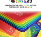 Cutting Board Mats Flexible Plastic Colored Mats - Image 2