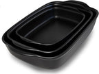 Saffron & Sage Casserole Dish Set of 3 by SaffronSageHomeLiving