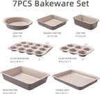 CAROTE 7-Piece Nonstick Stackable Baking Pans Set - Image 2