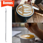 Milk Frothing Pitcher, Thicker Version 20oz Espresso Steaming Pitchers - Image 8