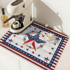 4th of July Patriotic Dish Drying Mat - Image 7