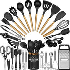 Kitchen Utensils Set- 34PCS Silicone Cooking Utensil by UmiteChef