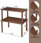 VERTORGAN Cabinet Organizer Shelf, Kitchen Counter Shelves, Bamboo Spice Rack - Image 6