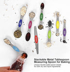 Multicolor Magnetic Measuring Spoons Set - Image 5