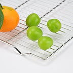 2-Pack Cooling Racks for Baking, 10x15 Inch Heavy Duty Stainless Steel Wire - Image 7