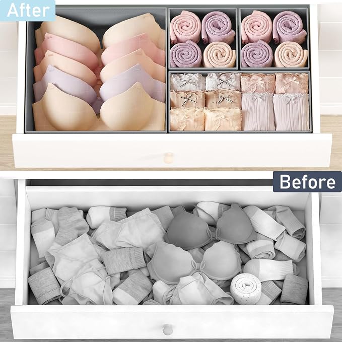DIMJ Drawer Organizer Clothes Storage - Image 6