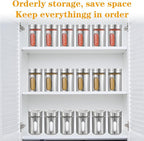 24 Pcs Stainless Steel Spice Jars - Image 6