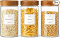 CONNOO 40oz Airtight Glass Storage Containers by CONNOO