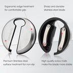 Beneno Multifunctional Wine Bottle Opener Gift Wing Corkscrew, Foil Cutter - Image 8