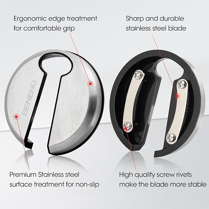 Beneno Wine Opener with Stainless Steel Wine Foil Cutter - Image 3