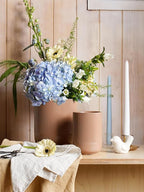 LE TAUCI Utensil Holder for Kitchen Counter, 7.3"+5.4" Fluted Ceramic Utensil - Image 6