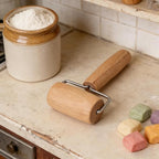 Small Rolling Pin, Wooden Dough Roller, Non-Stick Pizza Roller, T Type Rolling - Image 8