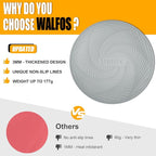 Silicone Microwave Mats, Walfos Heat Resistant Multi-Purpose Microwave Trivet - Image 4