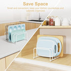 Fikoksol Cutting Board Organizer and Baking Sheet Rack, Tray Dividers - Image 2