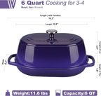 VORRINGARD Enameled Cast Iron Dutch Oven Pot - Image 2