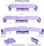 gianotter Dual Monitor Stand Riser, Desk Organizer - Image 6