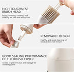 2 in 1 Oil Dispenser Bottle - 150ml/5.07oz Borosilicate Glass Basting Brush - Image 5