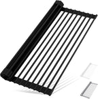 HANZENMA Roll Up Dish Drying Rack Over The Sink Kitchen Roll Up Sink Drying by HANZENMA