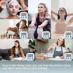 12 Pack Digital Kitchen Timer Magnetic Digital Timer - Image 7