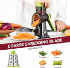 INCITATUS - Cheese Grater Hand Crank - Rotary Cheese Shredder - 3 - Image 5