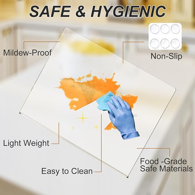 JJL Anti-Slip Acrylic Cutting Board - Image 2