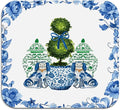 Chinoiserie Dish Drying Mat by Unknown