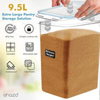 Shazo 2 PC Extra Large Bulk Food Storage Containers - Image 5