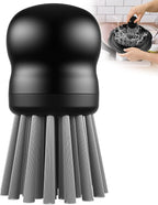 Mini Dish Brush for Cleaning Chicken Shredder, Palm Brush Dish Scrubber by SURETIVIAN