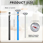 Xuhal 6 Pcs Stainless Steel Kitchen Thermometer - Image 2