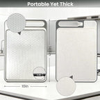 Stainless Steel Cutting Board, Dishwasher Safe, Scratch-Resistant - Image 2