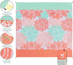 HIHOHO Beach Blanket Waterproof Sandproof Extra Large Beach Mat 79" X - Image 3