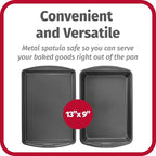 GoodCook Everyday Nonstick Steel 5-Piece Bakeware Set, Includes Cookie Sheet - Image 2