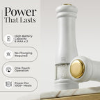 Electric Salt and Pepper Grinder Set - Image 3