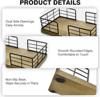 Kordory Wooden Guest Towel Holder Tray - Image 4