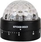 Gift Republic Kitchen Disco Light Up Timer – 60-Minute Countdown, Plays 2 Disco - Image 6