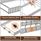 Housolution Pot and Pan Organizer Rack - Image 3