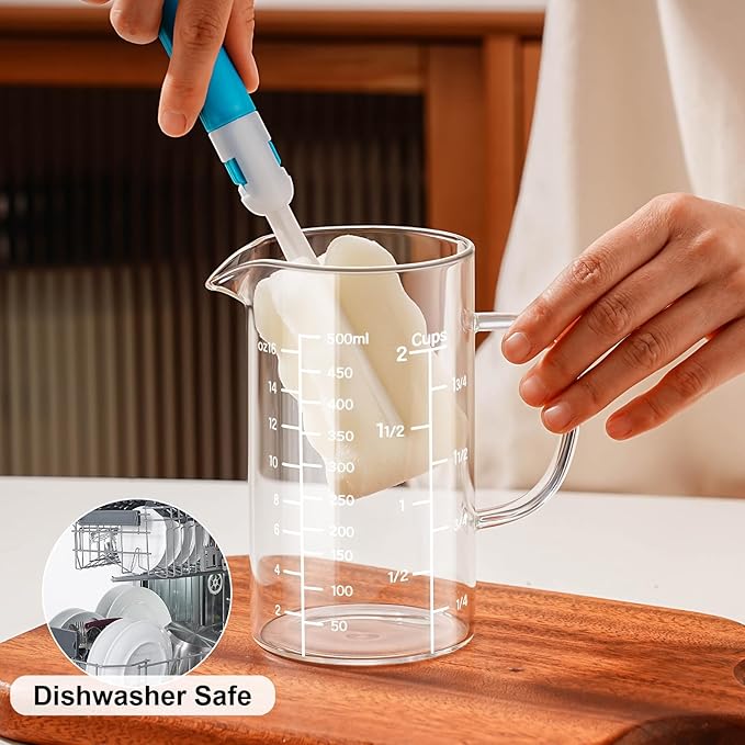 PARACITY 2 Cup Glass Measuring Cup, Liquid Measuring Cups - Image 6