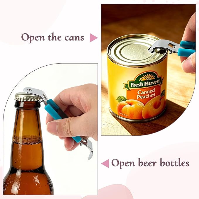 KTOJOY 3 PCS Magnetic Bottle Openers, Stainless Steel Small Can Tapper - Image 4