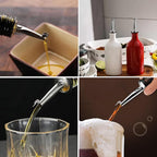 4 Pack Oil Pourerswith Flip Top, Olive Oil Dispenser Spout, Oil Spout Liquor - Image 5