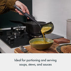 Culinare Soup Ladle with Dual Pouring Spouts & Herb Stripper – Heat-Resistant - Image 8